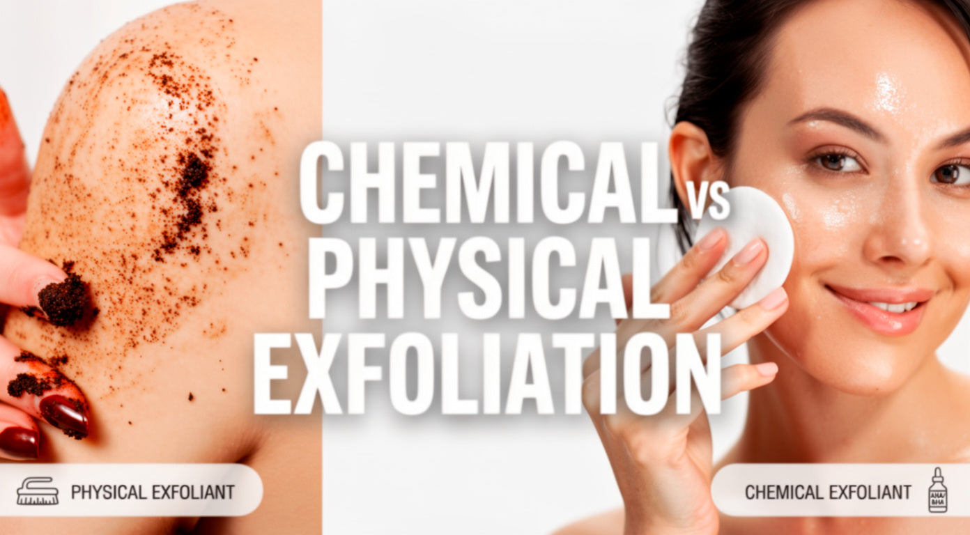 Chemical vs Physical Exfoliation