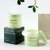 Green BHA Soon Sak Peeling Pad 60ea